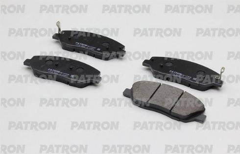 Patron PBP1379KOR - Тормозные колодки, дисковые, комплект autospares.lv