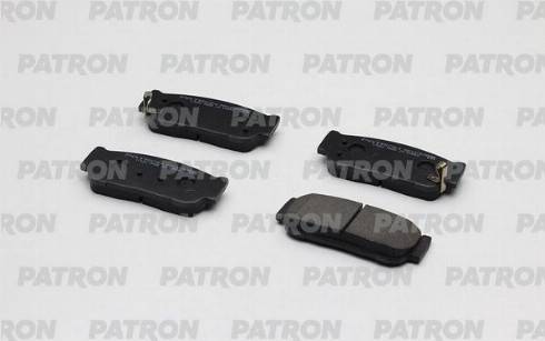 Patron PBP1373KOR - Тормозные колодки, дисковые, комплект autospares.lv