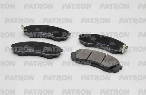 Patron PBP125KOR - Тормозные колодки, дисковые, комплект autospares.lv