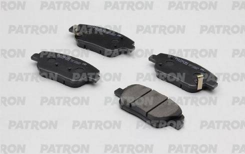 Patron PBP128KOR - Тормозные колодки, дисковые, комплект autospares.lv