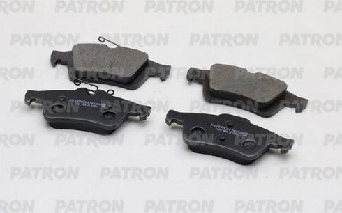 Patron PBP1766KOR - Тормозные колодки, дисковые, комплект autospares.lv