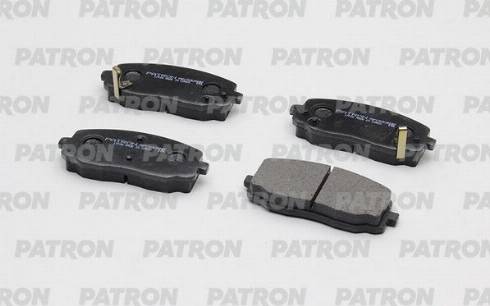 Patron PBP1783KOR - Тормозные колодки, дисковые, комплект autospares.lv