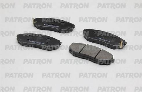 Patron PBP1735KOR - Тормозные колодки, дисковые, комплект autospares.lv