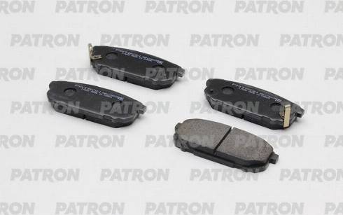 Patron PBP1736KOR - Тормозные колодки, дисковые, комплект autospares.lv