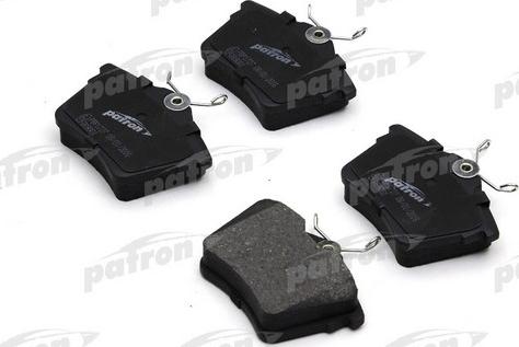 Patron PBP1727 - Тормозные колодки, дисковые, комплект autospares.lv