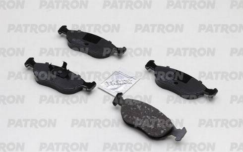 Patron PBP897 - Тормозные колодки, дисковые, комплект autospares.lv