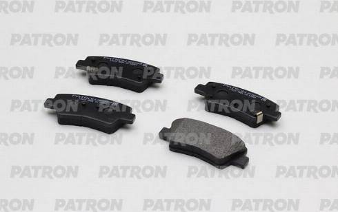 Patron PBP3494KOR - Тормозные колодки, дисковые, комплект autospares.lv