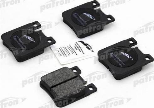 Patron PBP799 - Тормозные колодки, дисковые, комплект autospares.lv