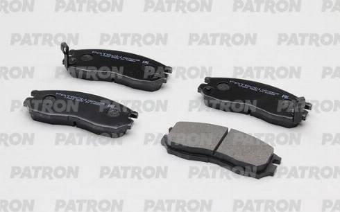 Patron PBP764KOR - Тормозные колодки, дисковые, комплект autospares.lv