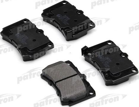 Patron PBP715 - Тормозные колодки, дисковые, комплект autospares.lv