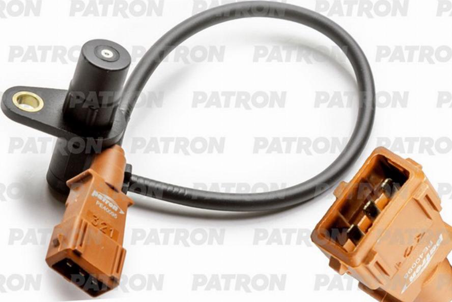 Patron PE40095 - Датчик импульсов, коленвал autospares.lv