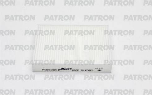 Patron PF2324KOR - Фильтр воздуха в салоне autospares.lv