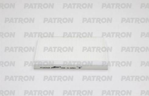 Patron PF2257KOR - Фильтр воздуха в салоне autospares.lv