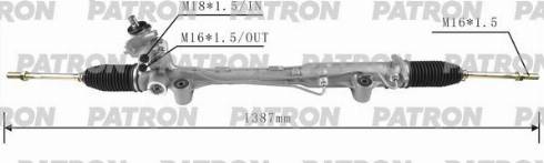 Patron PSG3063 - Рулевой механизм, рейка autospares.lv