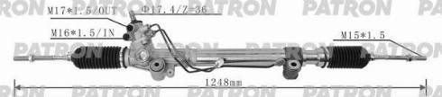 Patron PSG3189 - Рулевой механизм, рейка autospares.lv