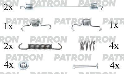 Patron PSRK0094 - Комплектующие, барабанный тормозной механизм autospares.lv