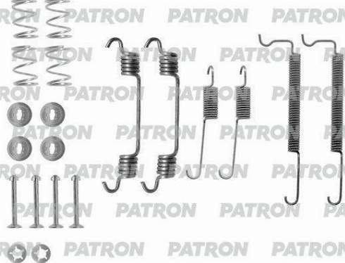 Patron PSRK0044 - Комплектующие, барабанный тормозной механизм autospares.lv