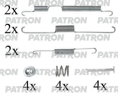 Patron PSRK0064 - Комплектующие, барабанный тормозной механизм autospares.lv