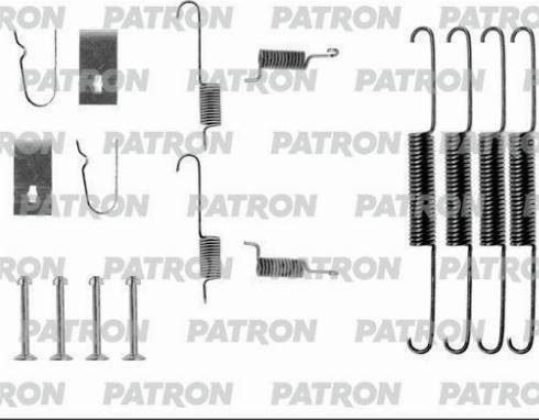 Patron PSRK0086 - Комплектующие, барабанный тормозной механизм autospares.lv