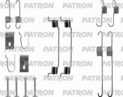 Patron PSRK0193 - Комплектующие, барабанный тормозной механизм autospares.lv