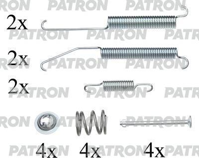 Patron PSRK0150 - Комплектующие, барабанный тормозной механизм autospares.lv