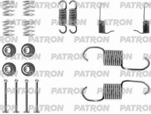 Patron PSRK0180 - Комплектующие, барабанный тормозной механизм autospares.lv