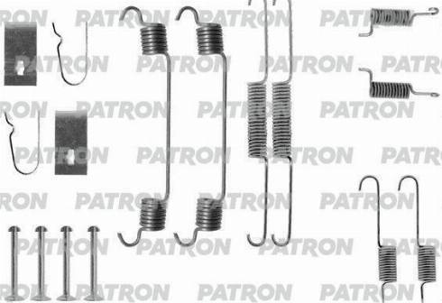 Patron PSRK0124 - Комплектующие, барабанный тормозной механизм autospares.lv