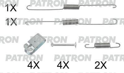 Patron PSRK0246 - Комплектующие, барабанный тормозной механизм autospares.lv