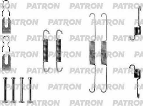 Patron PSRK0205 - Комплектующие, барабанный тормозной механизм autospares.lv