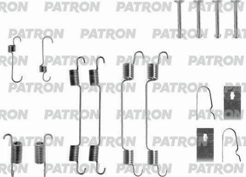 Patron PSRK0203 - Комплектующие, барабанный тормозной механизм autospares.lv