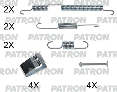 Patron PSRK0216 - Комплектующие, барабанный тормозной механизм autospares.lv