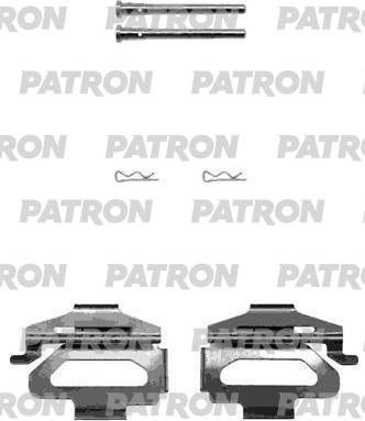 Patron PSRK1094 - Комплектующие для колодок дискового тормоза autospares.lv