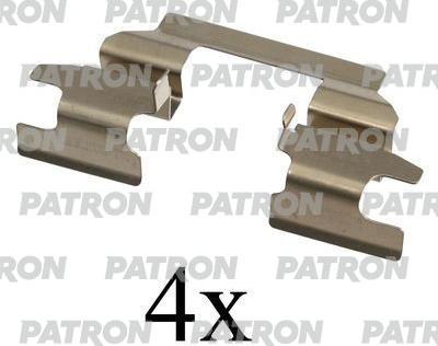 Patron PSRK1062 - Комплектующие для колодок дискового тормоза autospares.lv