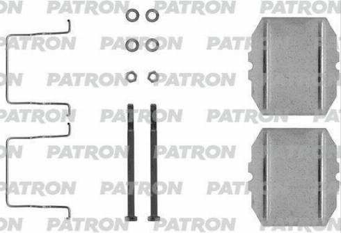 Patron PSRK1009 - Комплектующие для колодок дискового тормоза autospares.lv