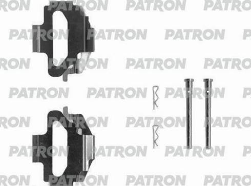 Patron PSRK1019 - Комплектующие для колодок дискового тормоза autospares.lv