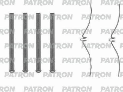 Patron PSRK1086 - Комплектующие для колодок дискового тормоза autospares.lv