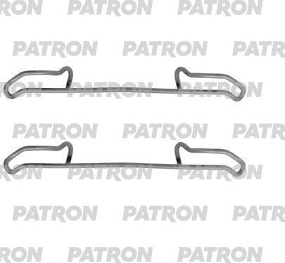 Patron PSRK1087 - Комплектующие для колодок дискового тормоза autospares.lv