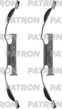 Patron PSRK1032 - Комплектующие для колодок дискового тормоза autospares.lv