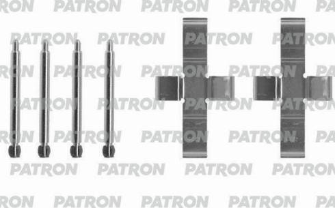 Patron PSRK1028 - Комплектующие для колодок дискового тормоза autospares.lv