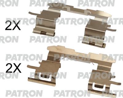 Patron PSRK1194 - Комплектующие для колодок дискового тормоза autospares.lv