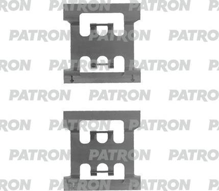 Patron PSRK1160 - Комплектующие для колодок дискового тормоза autospares.lv