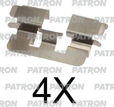 Patron PSRK1106 - Комплектующие для колодок дискового тормоза autospares.lv