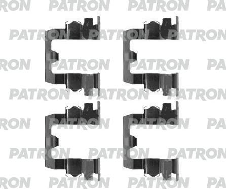 Patron PSRK1115 - Комплектующие для колодок дискового тормоза autospares.lv