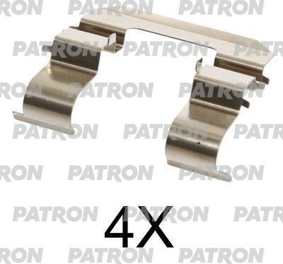 Patron PSRK1187 - Комплектующие для колодок дискового тормоза autospares.lv