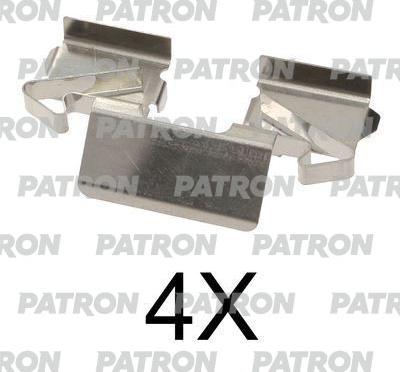 Patron PSRK1138 - Комплектующие для колодок дискового тормоза autospares.lv