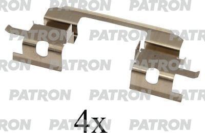 Patron PSRK1123 - Комплектующие для колодок дискового тормоза autospares.lv