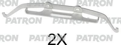 Patron PSRK1122 - Комплектующие для колодок дискового тормоза autospares.lv