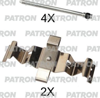 Patron PSRK1309 - Комплектующие для колодок дискового тормоза autospares.lv