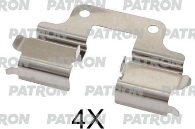 Patron PSRK1319 - Комплектующие для колодок дискового тормоза autospares.lv