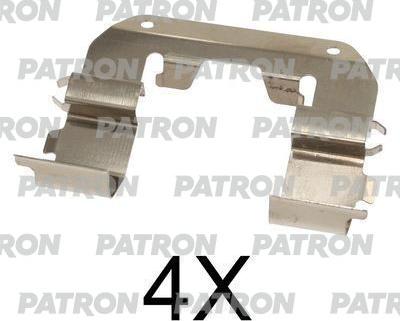 Patron PSRK1312 - Комплектующие для колодок дискового тормоза autospares.lv